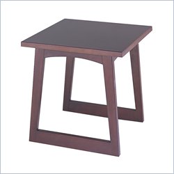 Safco Workspace Urbane Mahogany End Table Best Price