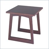 Safco Workspace Urbane Mahogany End Table