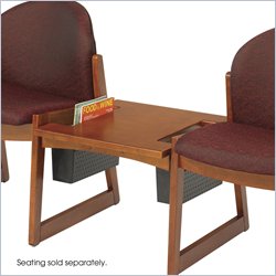 Safco Workspace Urbane Cherry Straight Connecting Table