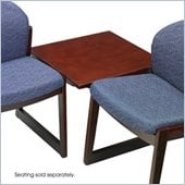 Safco Workspace Urbane Mahogany Corner Connecting Table