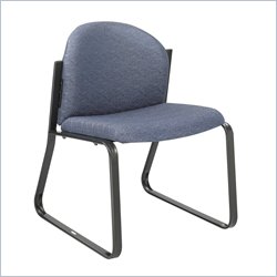 Safco Workspace Forge Collection Blue Single Chair with no Arms