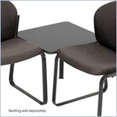 Safco Workspace Forge Collection Steel Black Corner Connecting Table