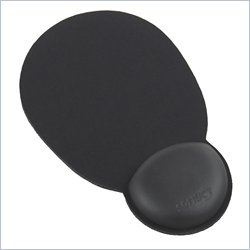 Safco SoftSpot Vantage Black Mousepad (Set of 10)