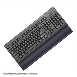 Safco SoftSpot Vantage Black Keyboard Wrist Support (Set of 10)