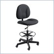 Safco Intern Black Mid Back Stool