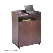 Safco Mahogany Executive Lectern Podium