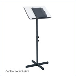 Safco Grey Adjustable Speaker Stand