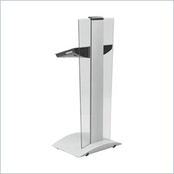 Safco Rumba Silver Height Adjustable Lectern Podium