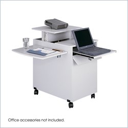 Safco Mobile Computer/Projector Stand in Gray