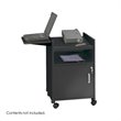 ADD TO YOUR SET: Safco Wood Projector Stand in Black