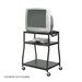Safco Black Steel Wide-Body Cart 54" High