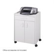 ADD TO YOUR SET: Safco Grey Mobile Refreshment Center With Drawer