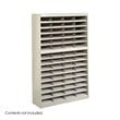 ADD TO YOUR SET: Safco E-Z Stor Sand Mail Organizer, 60 Letter Size Compartments