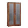 Safco Cherry 60 Compartment Mail Organizer With Doors