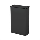 Safco Black Rectangular Wastebasket, 88 Quart (Set of 3)