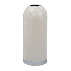 Safco Putty Open Top Dome Receptacles