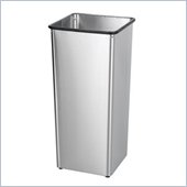 Safco Stainless Steel 21 Gallon Receptacle Base