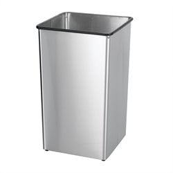 Safco Stainless Steel 36 Gallon Receptacle Base