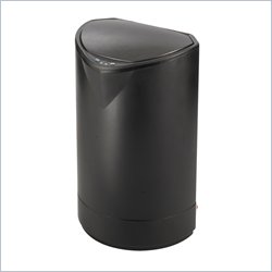 Safco Black 2.2 Gallon Kazaam Trash Can