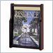 Safco Expose Mahogany/Sand 1 Magazine Display