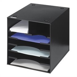 Safco Steel Desktop Organizer, 7 Compartment
