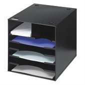 Safco Steel Desktop Organizer, 7 Compartment