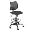 ADD TO YOUR SET: Safco Vue Extended Height Mesh Chair in Black