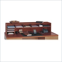 Safco 58W Low Profile Desk Top Organizer in Cherry