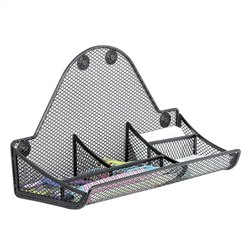 Safco Onyx  Magnetic Mesh Accessory Tray, Set of 6