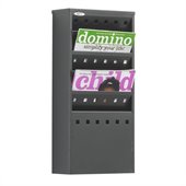 Safco 5-Pocket Steel Magazine Rack in Black