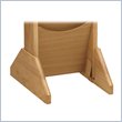 ADD TO YOUR SET: Safco Wood Display Base in Medium Oak