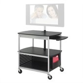 Safco Scoot Open Flat Panel Multimedia Cart