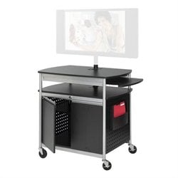 Safco Scoot Flat Panel Multimedia Cart