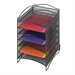 Safco Onyx 6 Compartment Mesh Literature Organizer