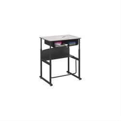 Safco AlphaBetter 24 x 36 Student Desk in Beige with Book Box