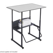 Safco AlphaBetter 24 x 36 Student Desk in Gray