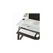 ADD TO YOUR SET: Safco Xpressions Keyboard Tray in Black