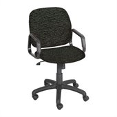 Safco Cava Urth High Back Chair in Black