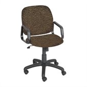 Safco Cava Urth High Back Chair in Brown