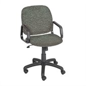 Safco Cava Urth High Back Chair in Gray
