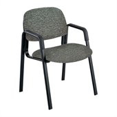 Safco Cava Urth Straight Leg Guest Chair in Gray