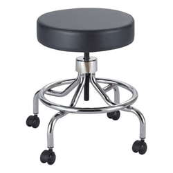 Safco Black Lab Drafting Stool with Manual Low Base