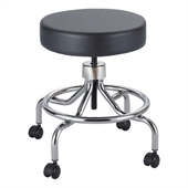 Safco Black Lab Drafting Stool with Manual Low Base