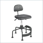 Safco Task Master Utility Industial Chair in Dark Gray