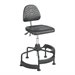 Safco Task Master Deluxe Industrial Drafting Chair/Drafting Chair in Dark Grey
