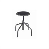 Safco Diesel Backless Low Base Industrial Chair in Black