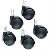 Safco Hard Casters (Set of 5)