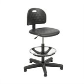 Safco Economy Workbench Chair in Black