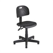 Safco Soft Tough Deluxe Black Task Chair/Drafting Stool