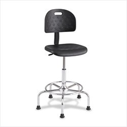 Safco Soft Tough Black Economy Industrial Drafting Chair